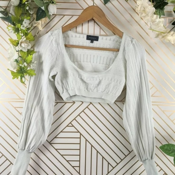 Majorelle Priscilla knit cropped long sleeve XS - Picture 8 of 12